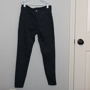 Joy Lab Dark Grey Heathered 25" Leggings Size Small